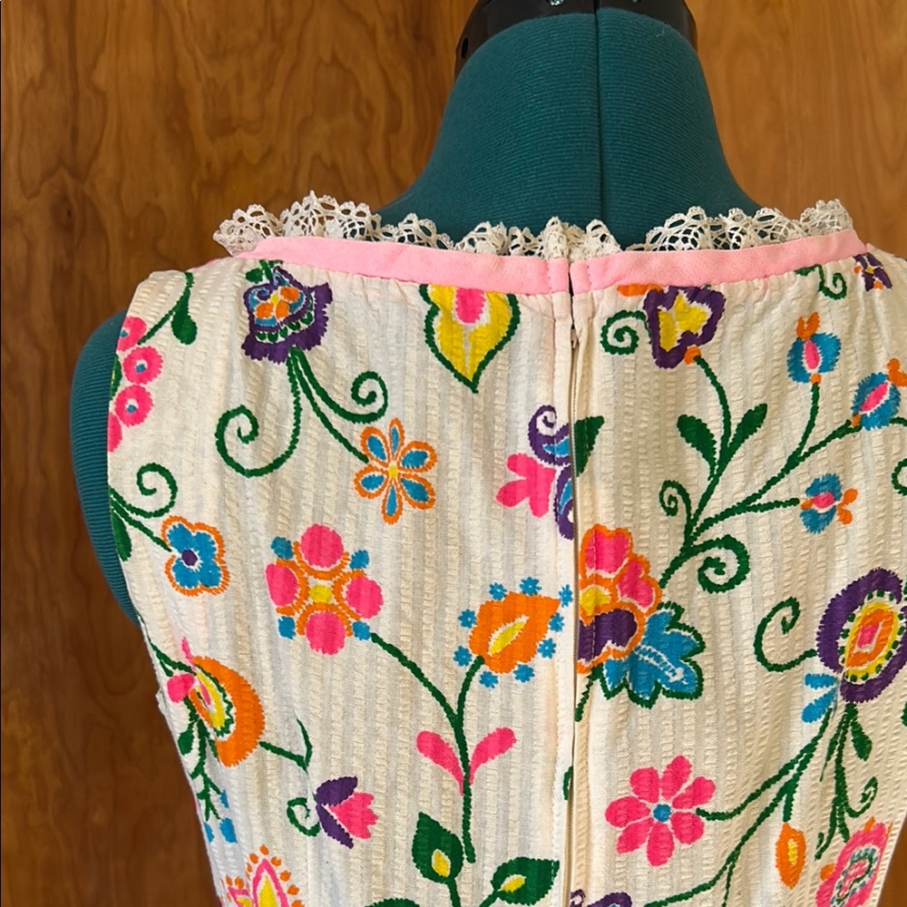 Lanz Originals 70s Dress ~ Vintage ~ Floral Maxi Dress - Picture 6 of 6